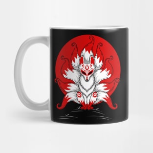 Kitsune, fox with nine taile Mug